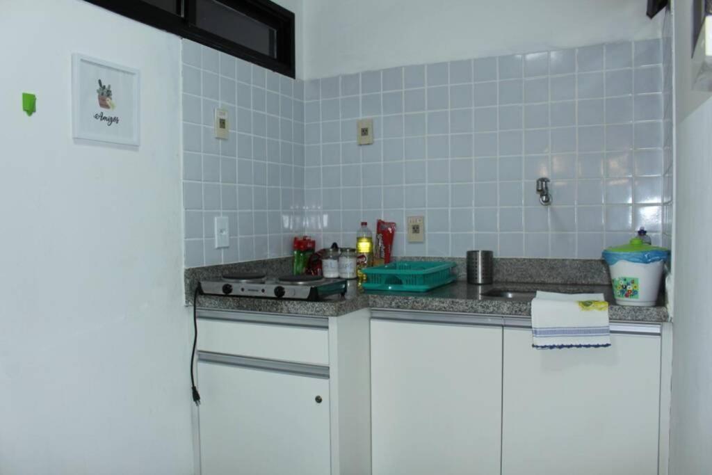 福塔雷萨13 Flat Beira Mar Com Energia, Vaga, 3 Camas, Wi-Fi E Ar公寓 外观 照片