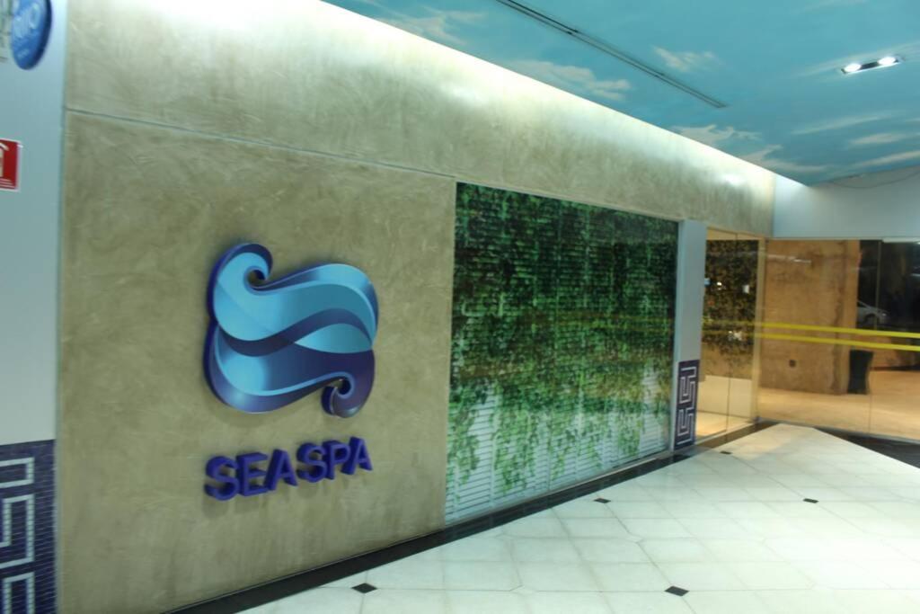 福塔雷萨13 Flat Beira Mar Com Energia, Vaga, 3 Camas, Wi-Fi E Ar公寓 外观 照片